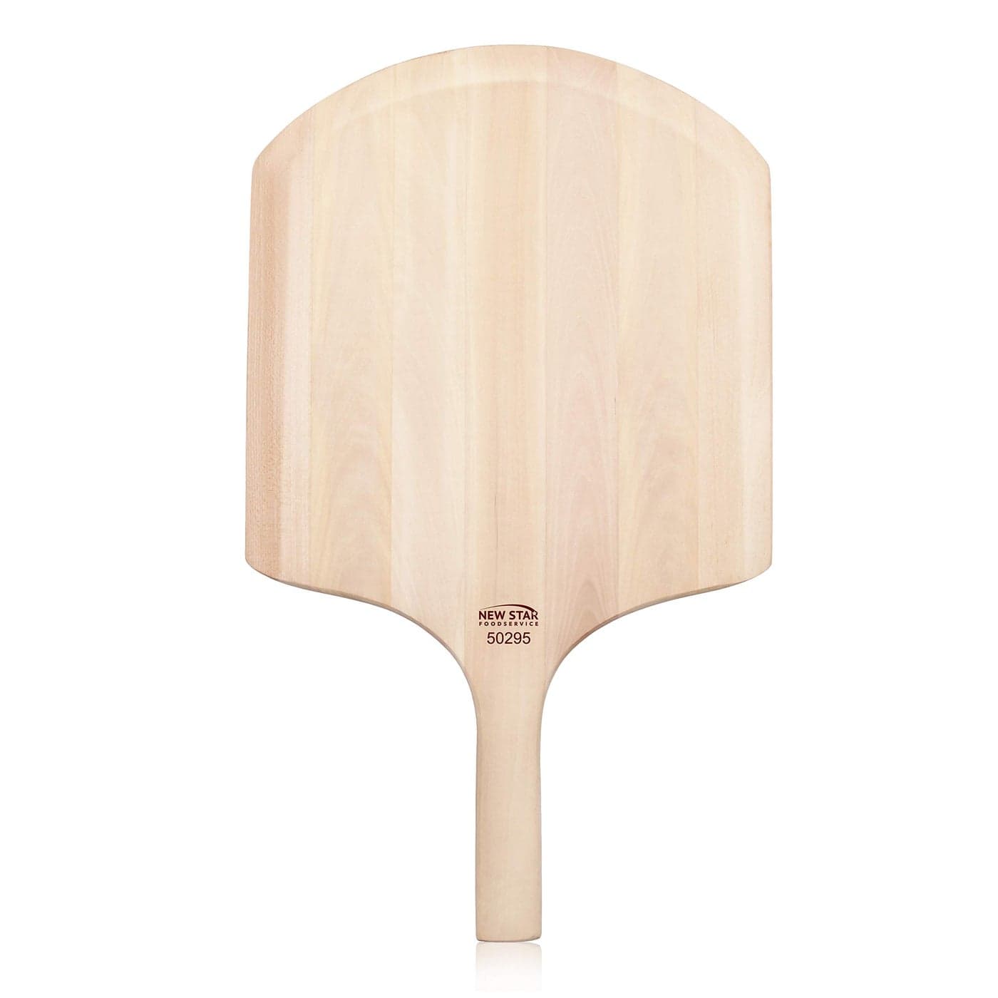 New Star Foodservice 50295 RestaurantGrade Wooden Pizza Peel 16 L x 14 W Plate with 10 L Wooden Handle 24 Overall Length