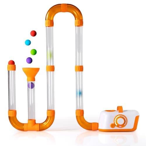 Fat Brain Toys The Original Air Toobz AirPowered STEM Building Toys for Kids Teens Kids Building Toys STEM Toys for 3 Year Old