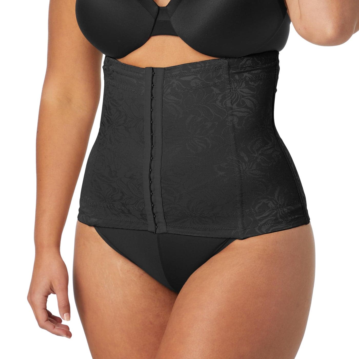 Maidenform womens Nipper Ultra Firm Control Trainer waist shapewear, Black, Medium US