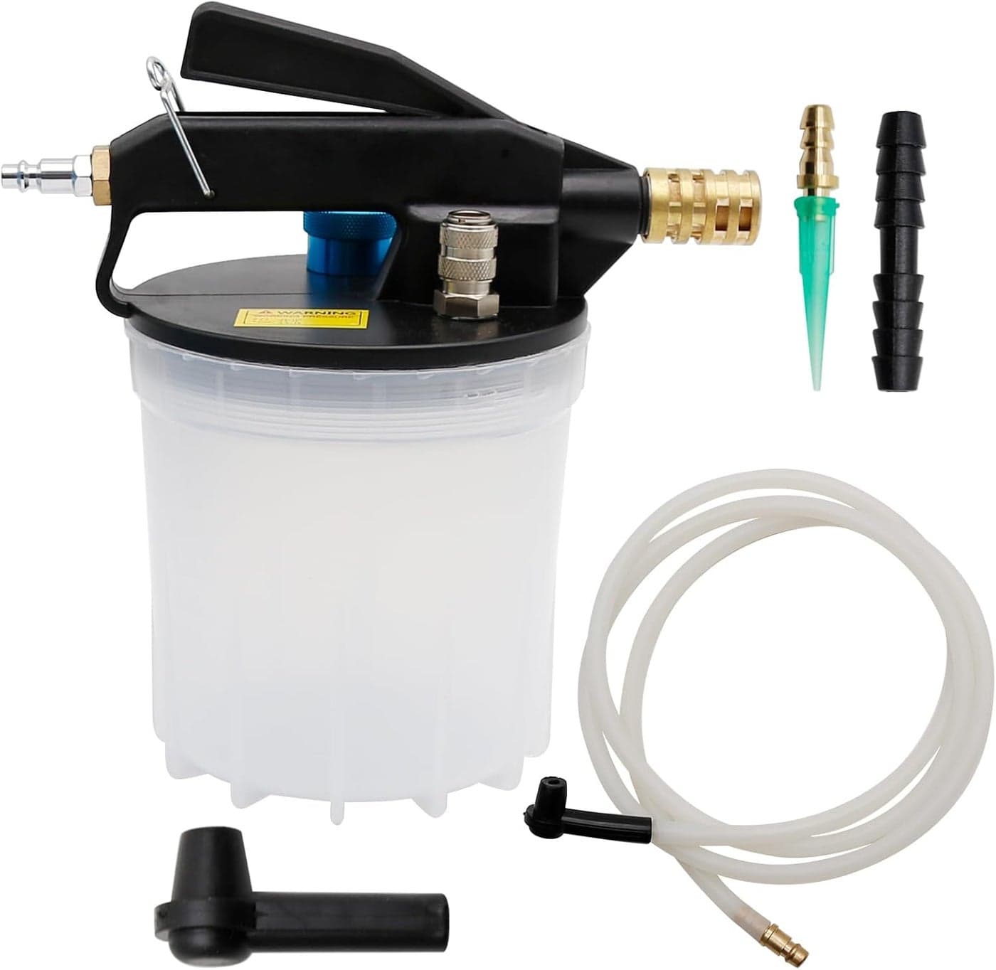 Saihisday 2L Vacuum Brake Bleeder and Pneumatic Fluid Extractor Tool Kit