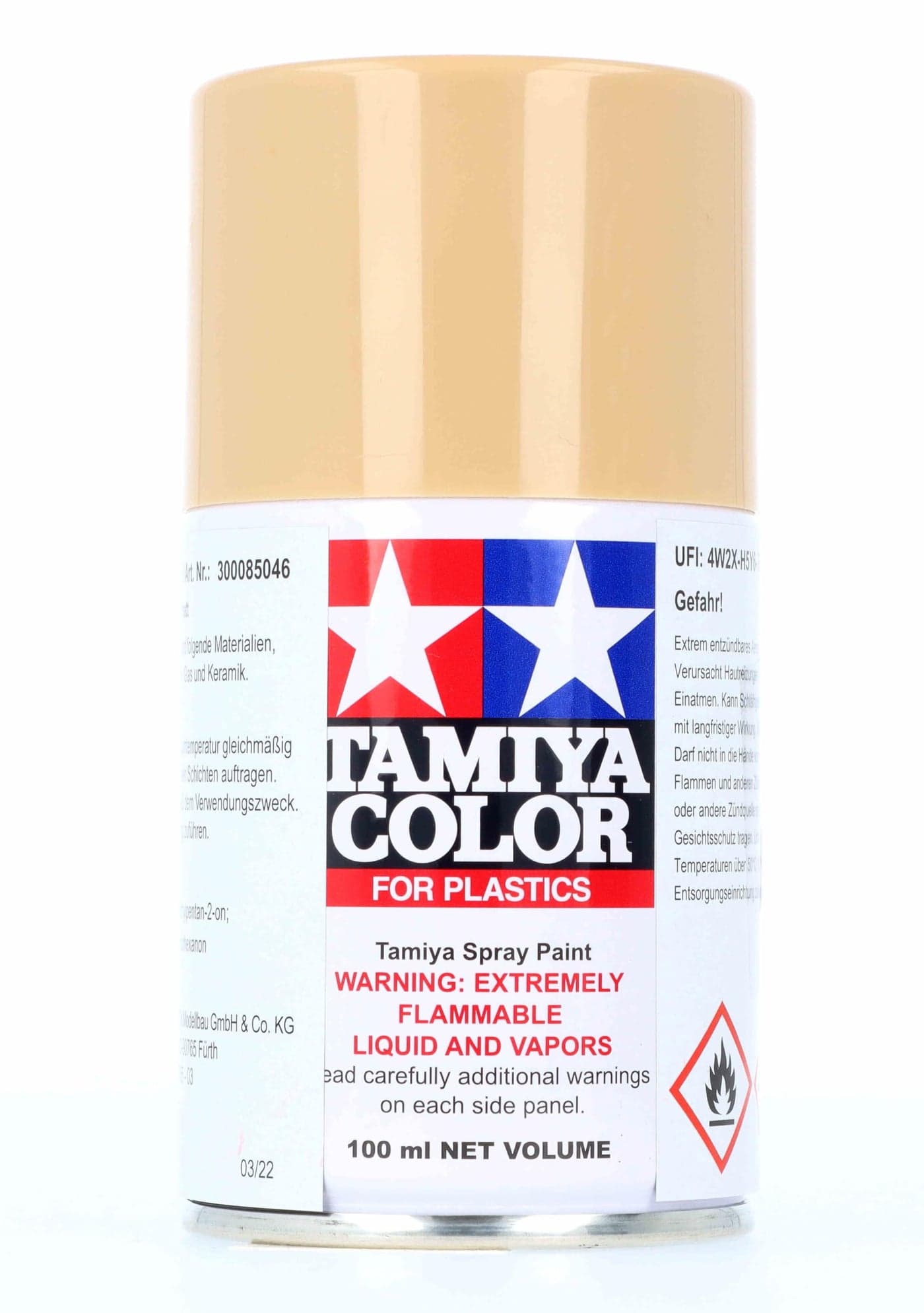 Tamiya America, Inc Spray Lacquer TS-46 Light Sand, TAM85046