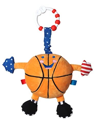 Newborn Baby Basketball Ideal from Birth to 2 Years Fantastic First Basketball Play and Inspire Your Basketball Star with Added Baby Sensory Features LITTLE SPORT STAR Plush Toy Collection