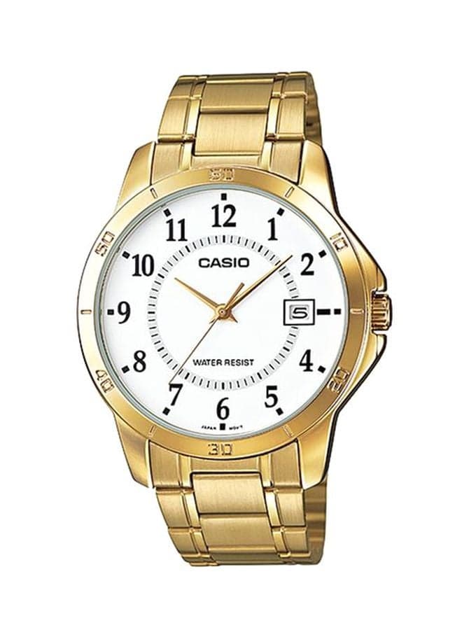 Women Dress Analog Watch LTP V004G-7B - 30 mm - Gold