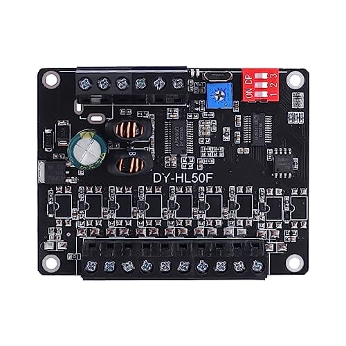 60W Voice Playback Module, PEMENOL DC 9-24V High Power Music Player Mp3 Trigger Amplifier 64Mbit Flash Storage Sound Board Support Sound and Light Alarm Present Electronics DIY
