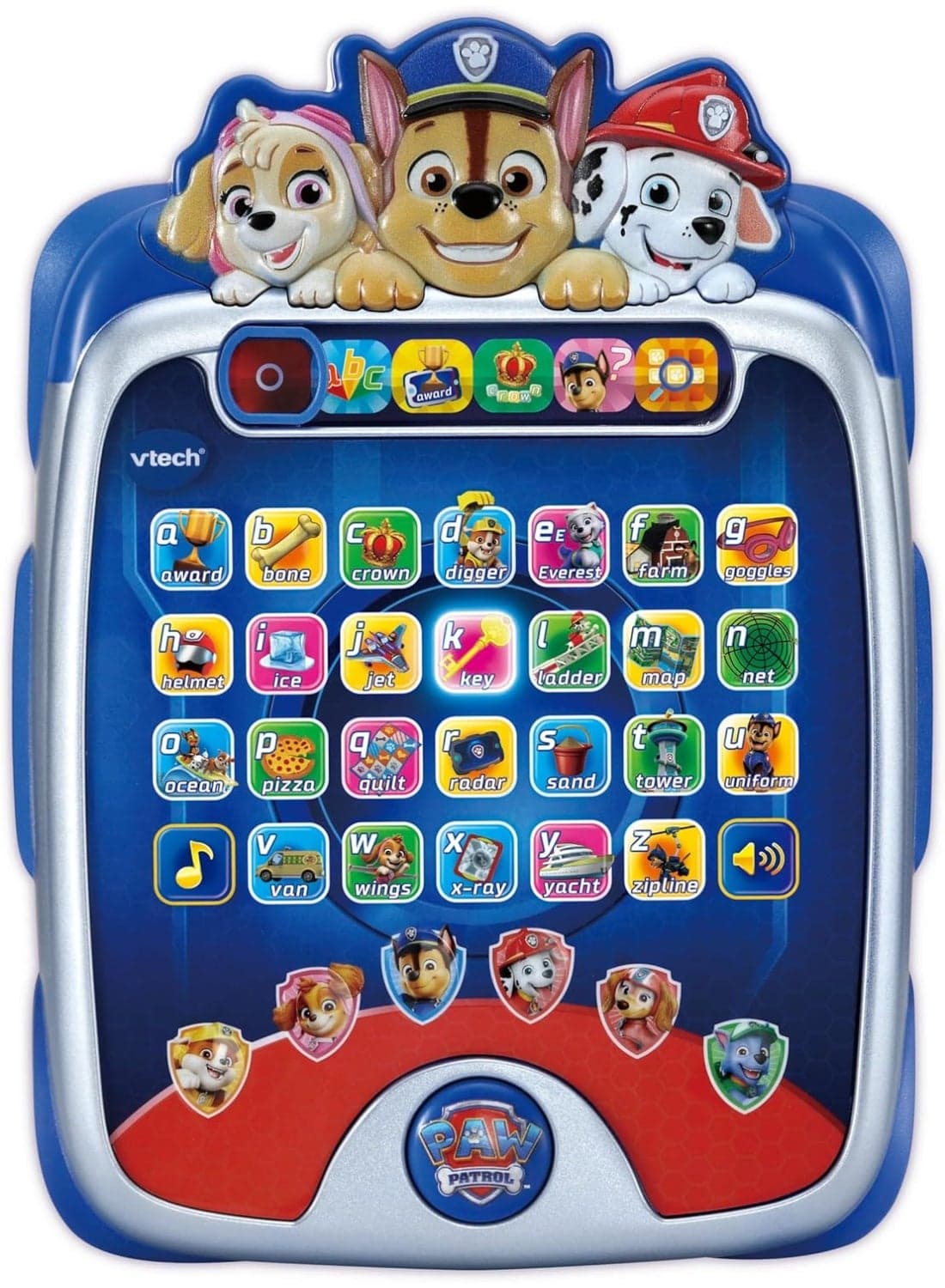 Vtech Paw Patrol Luminous Mission Puppy Pad, Official Paw Patrol Toy, Interactive and Educational, Teaches Letters, Telephony and Words, Suitable for Ages 3, 4, 5 Years and Above