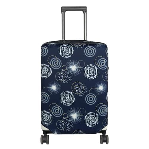 HYPER VENTURE Washable Luggage Cover - Fashion Suitcase Protector Fits 23-26 Inch Luggage (Sparkler, M)