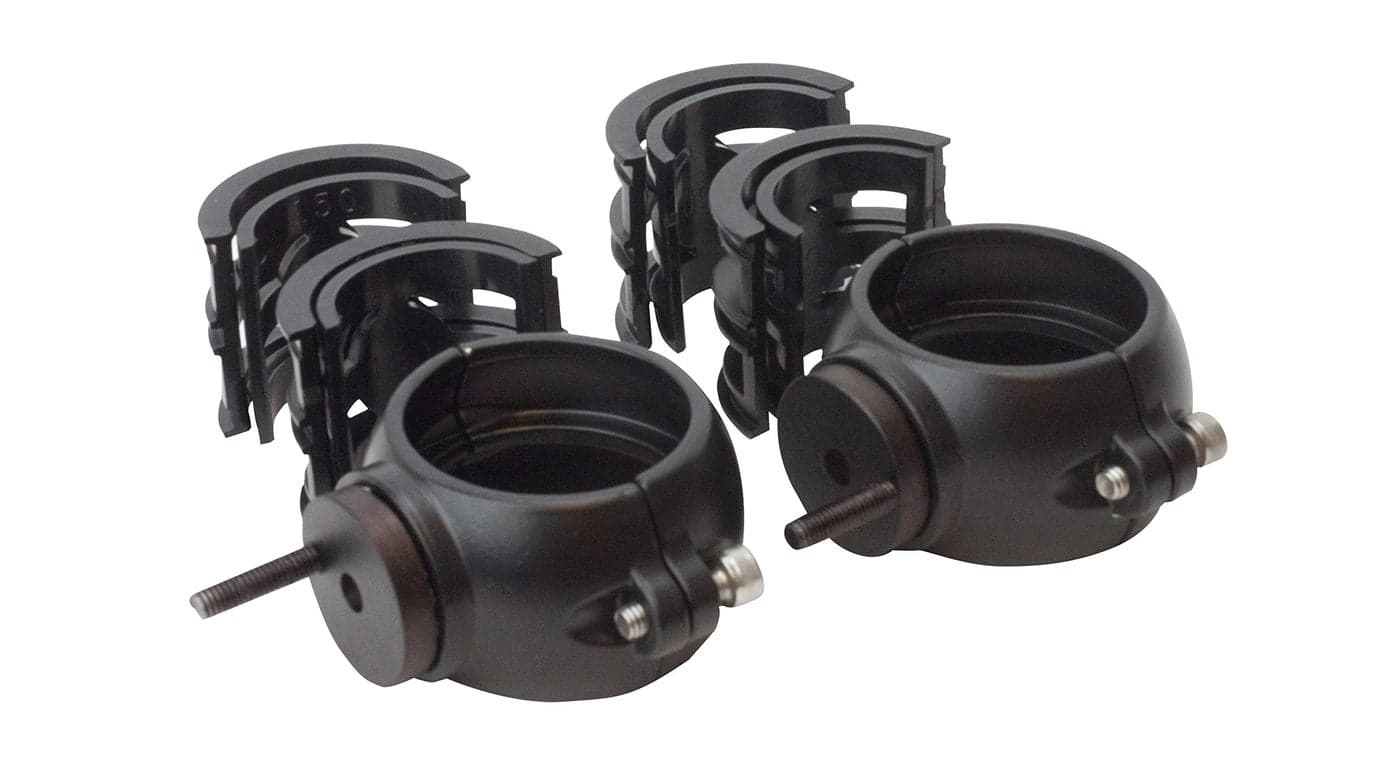 PRURM Universal Roll Bar Mount 15 inch to 2 inch Black