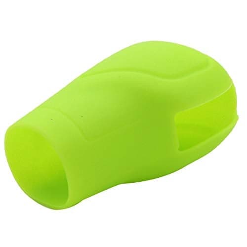 AUTUT Universal Elastic Silicone Car Automatic Gear Shift Knob Cover Car Shifter Protector, Green