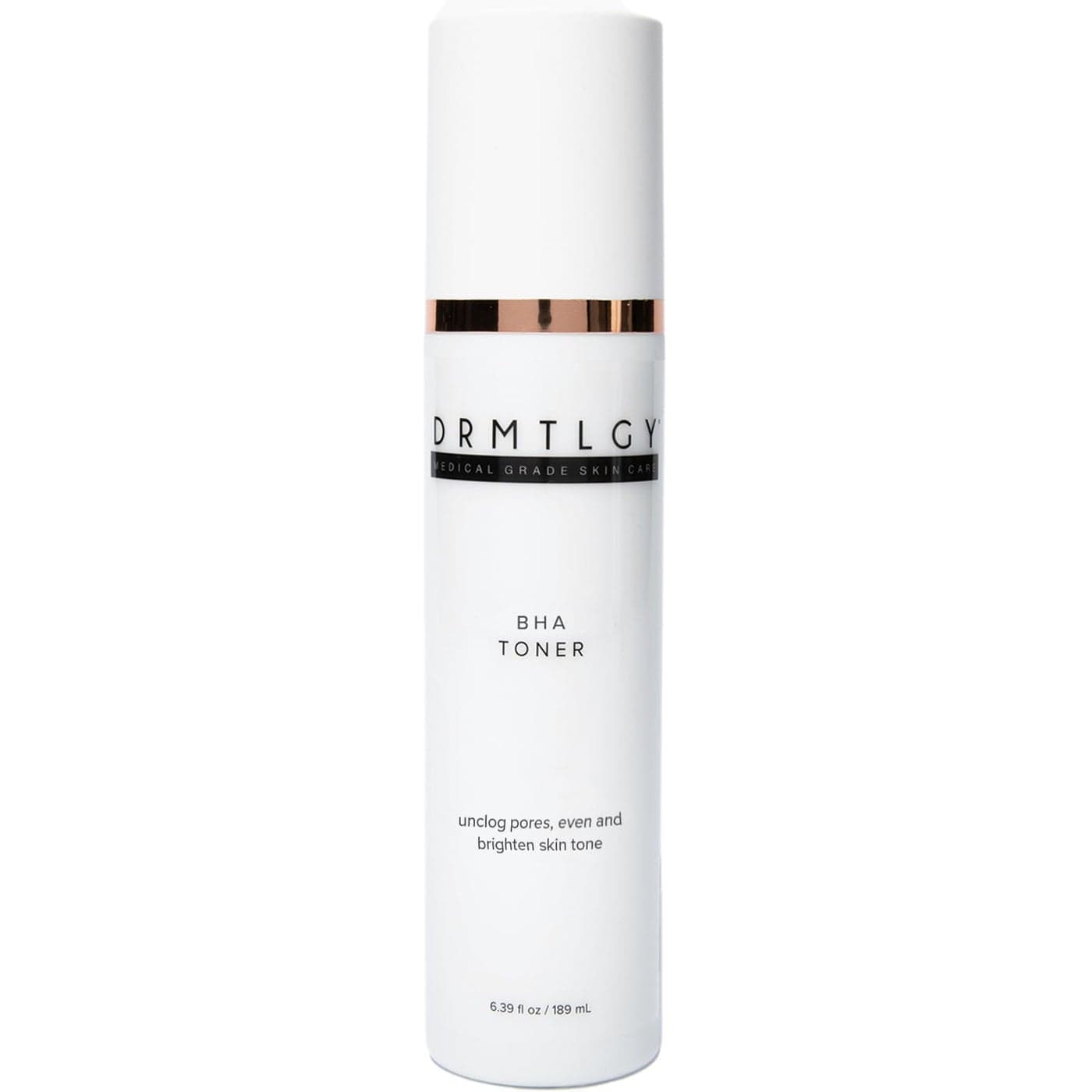 DRMTLGY BHA Clarifying Toner for Face FSAHSA Eligible Skin Care with 2 Salicylic Acid Face Toner Acne Treatment Pore Reducing Skincare for Oily AcneProne Skin 639 oz189 ml