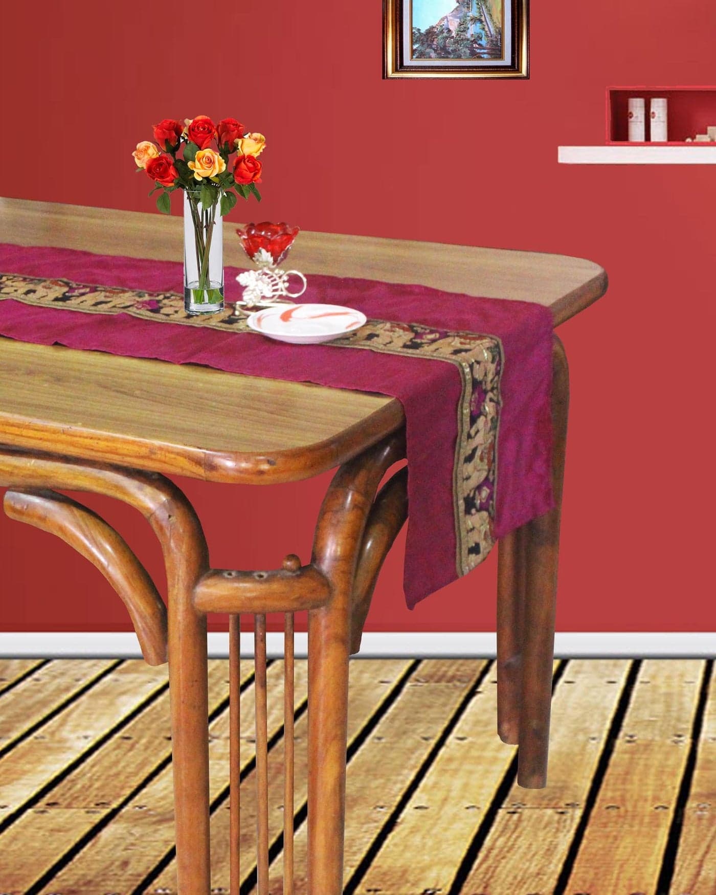 Dekor World Elephant Brocekt Runner