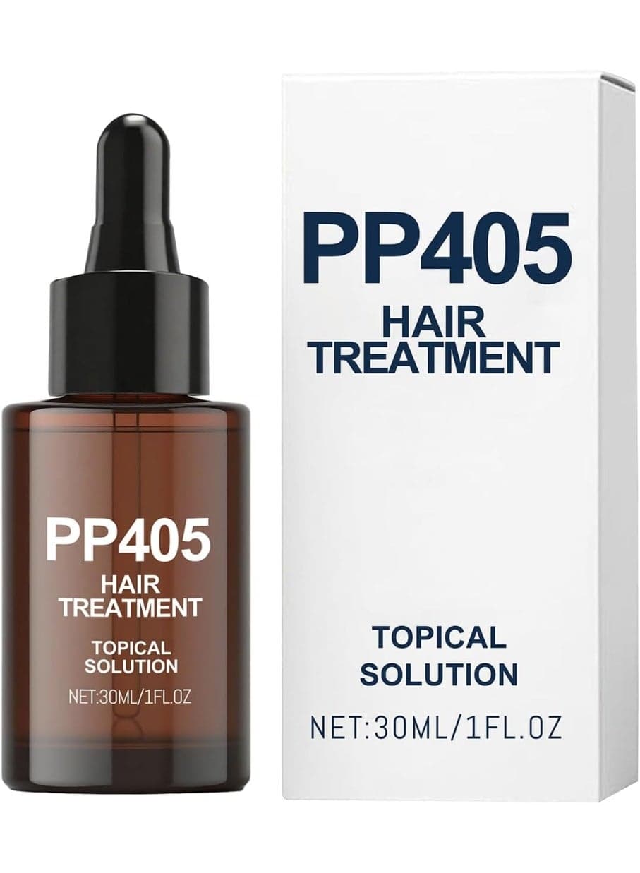 PP405 Hair Treatment Drops 丨 PP405 Hair Growth Oil for Men & Women with Thinning and Receding Hair 丨 Nourishes Scalp, Moisturizes Hair, Quickly Absorbed...