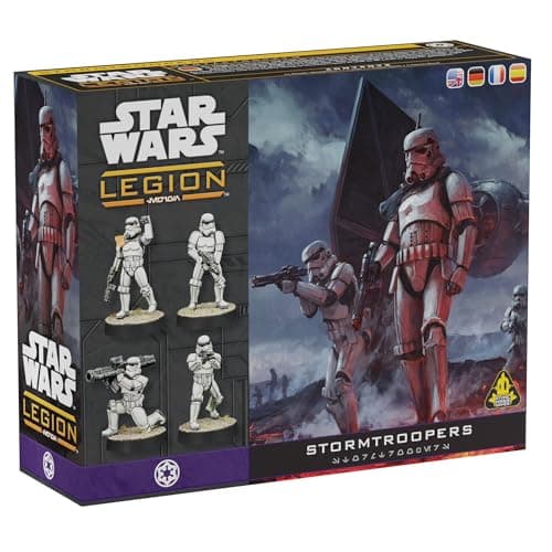 Star Wars Legion Stormtroopers Unit Expansion - Tabletop Miniatures Game, Strategy Game for Kids and Adults, Ages 14+, 2 Players, 90 Min Playtime, Made by Atomic Mass Games