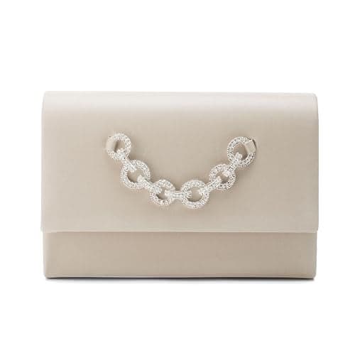 Lino Perros Womens Beige Clutch