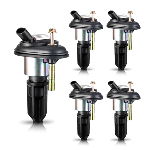 ENA Set of 5 Ignition Coils Pack Compatible with Chevrolet Chevy GMC Isuzu Hummer Saab Buick Trailblazer Envoy Rainer Colorado Canyon Ascender Bravada i-350 i-370 9-7x H3 Replacement for UF303 C1395