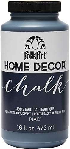 FolkArt 36045 Home Decor Chalk Acrylic Paint 16 oz 16 Ounce Nautical 16 Fl Oz