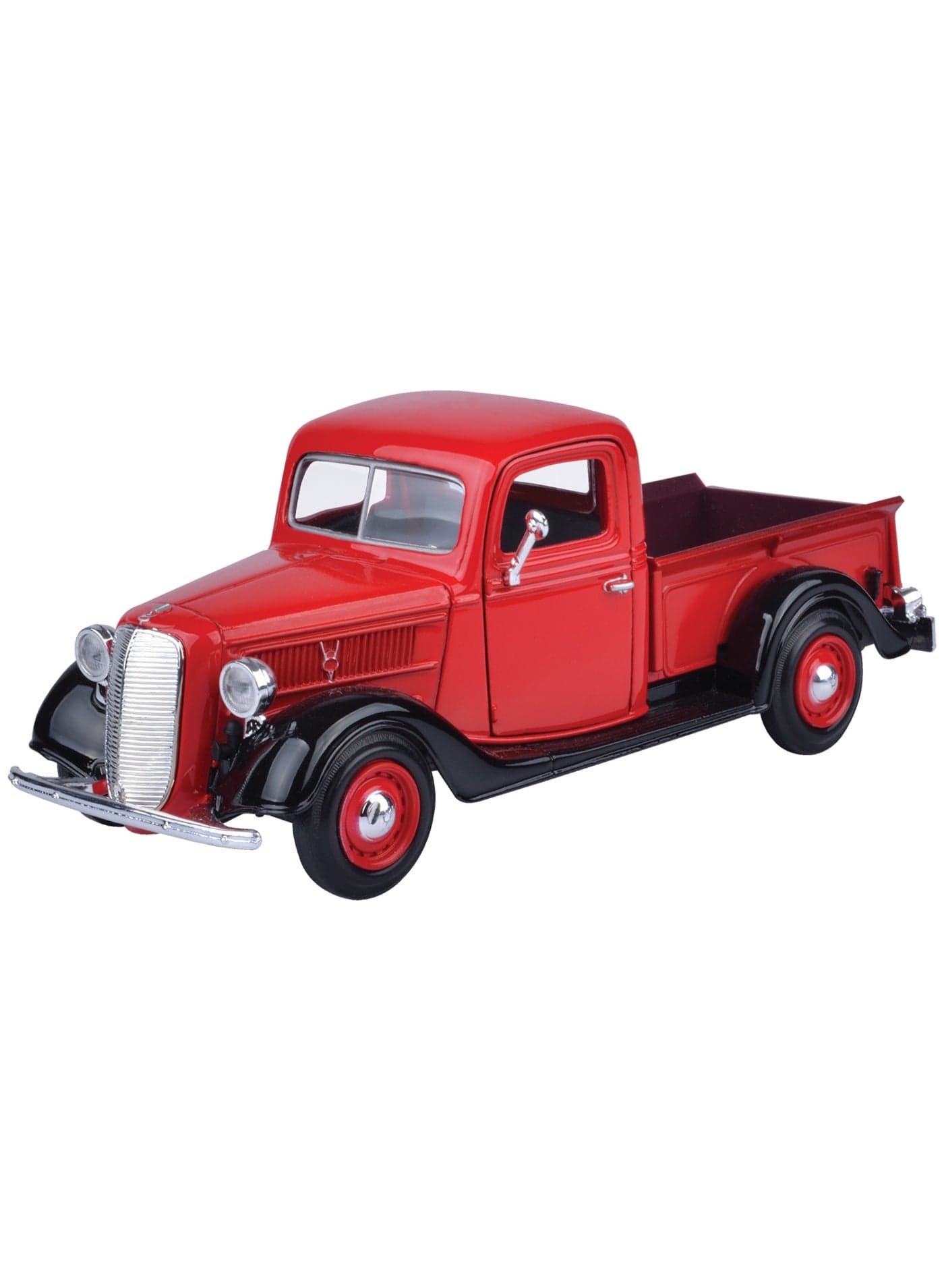 1937 Ford Pickup Die-Cast Model Truck 1:24 Scale – Officially Licensed Vintage Collectible with Opening Doors & Detailed Interior