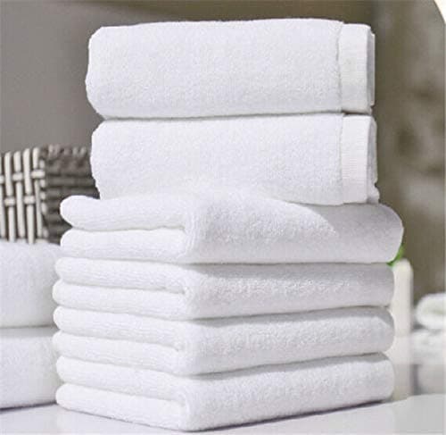 VIP BAGDA Luxury Hotel Collection Finesse 100 Cotton Highly Absorbent Bathroom Towels Super Soft 4 Piece Bath Towel Set 500 GSM Plush White