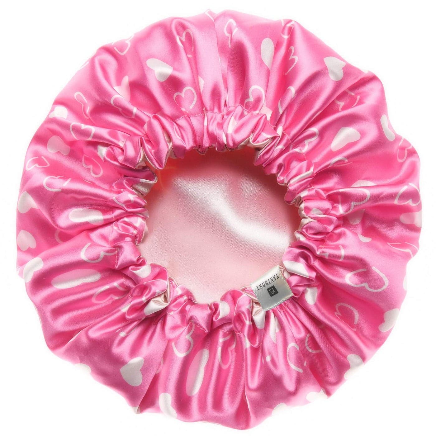 YANIBEST Baby Satin Bonnet Sleep Cap Double Layer Reversible Adjustable Silky Satin Cap for Infant Toddler512YearLight Pink