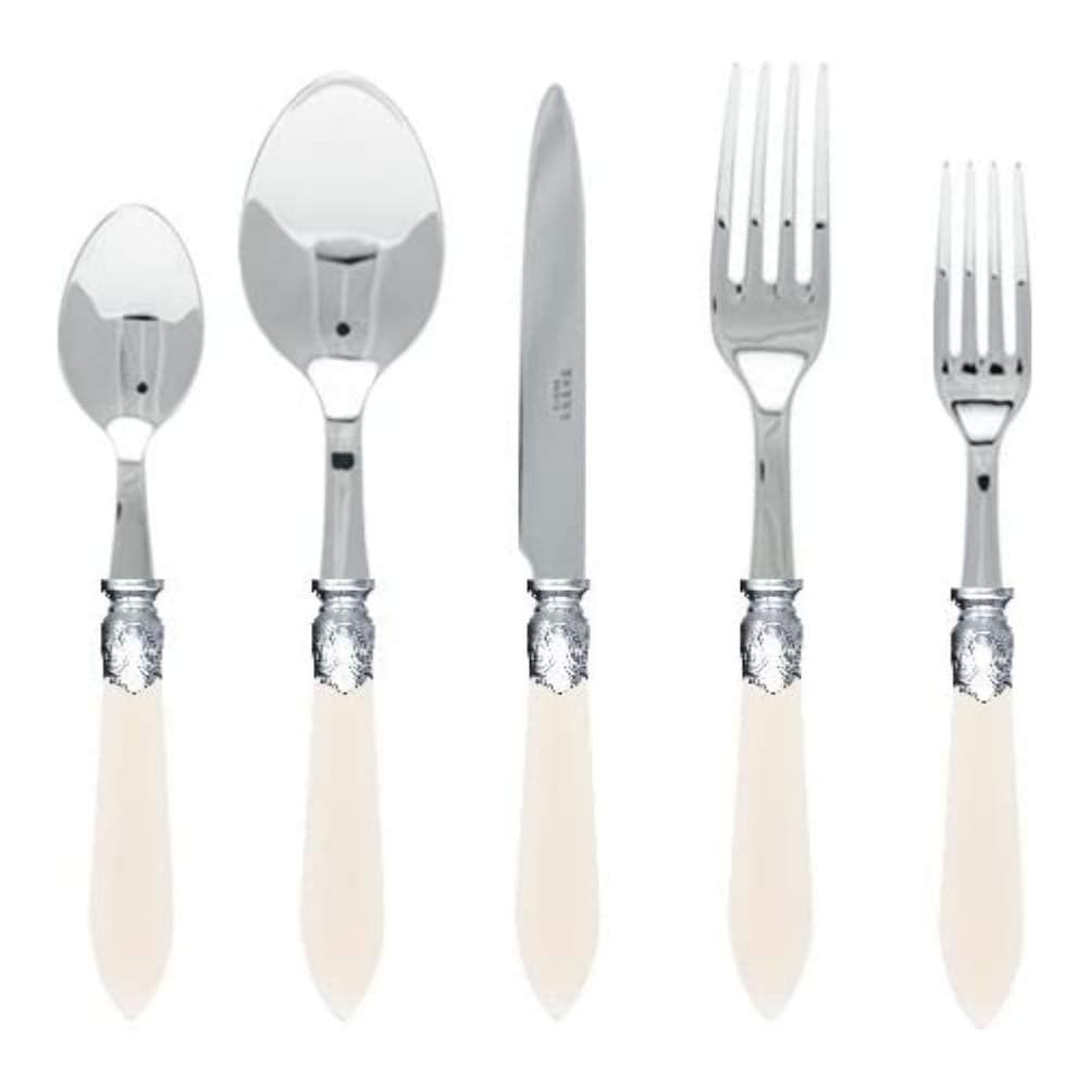Sabre Paris Flatware 5 Piece Place Setting Baguette Nacre Pearl