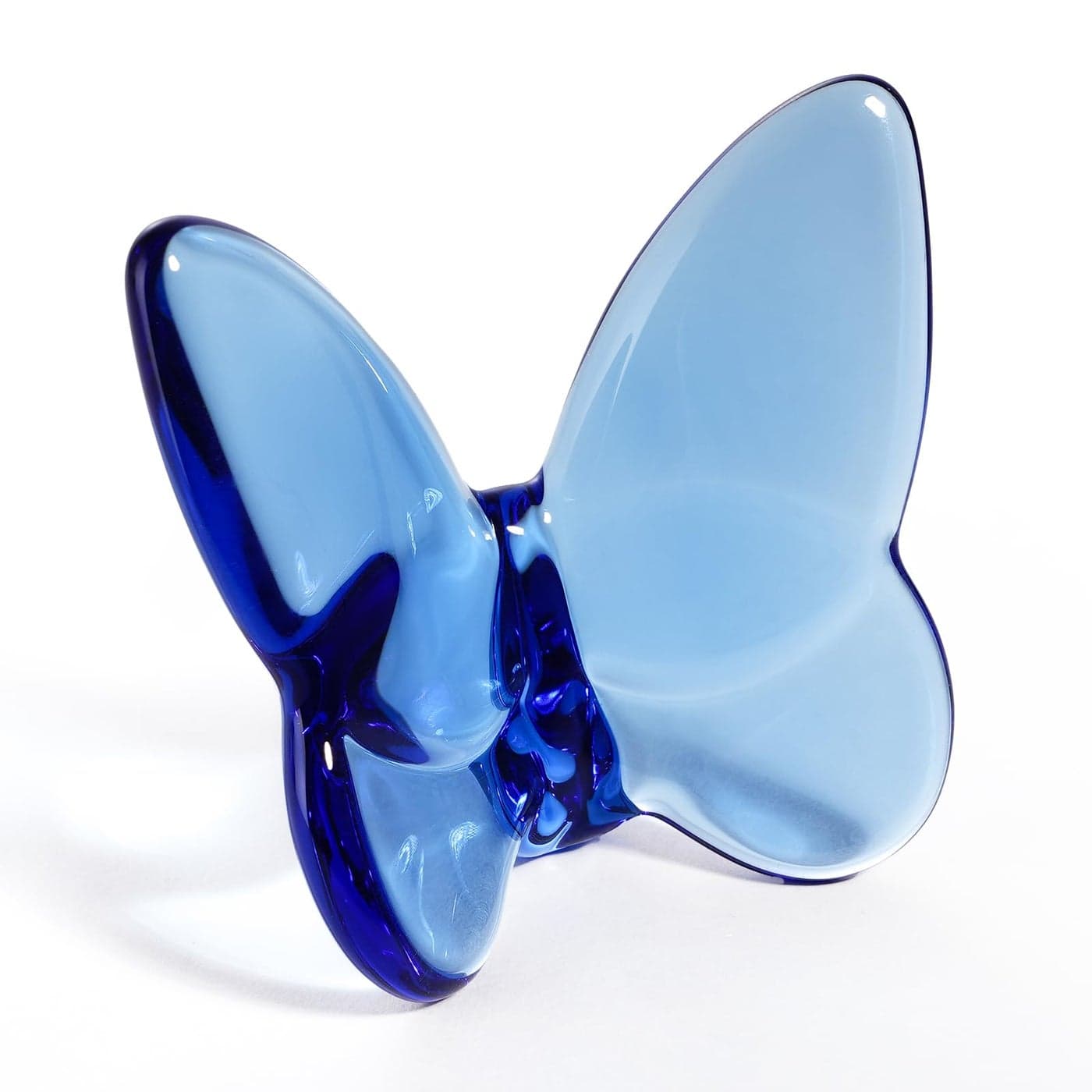 Lioaeust Crystal Butterfly FigurinesFlying Butterfly Figurine Decor Crystal Cut Glass Butterfly Ornament Statue Animal Collectible Home Ornament Decor
