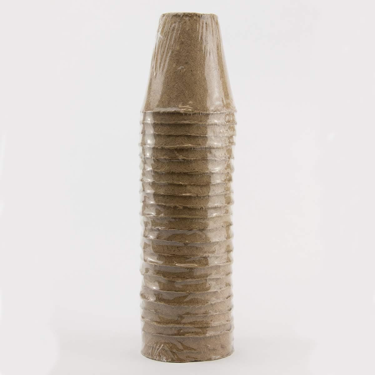 Burpee Biodegradable 3 Round Natural Fiber 20 pots