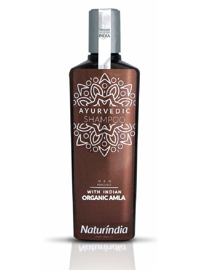 Organic Hair Growth Shampoo for Men Ayurvedic formula Amla Prevents Hair Loss