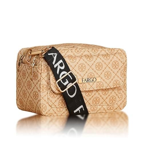 Fargo Stylish Textured Sling Bag for Women Ladies purse for women & girls (Beige)