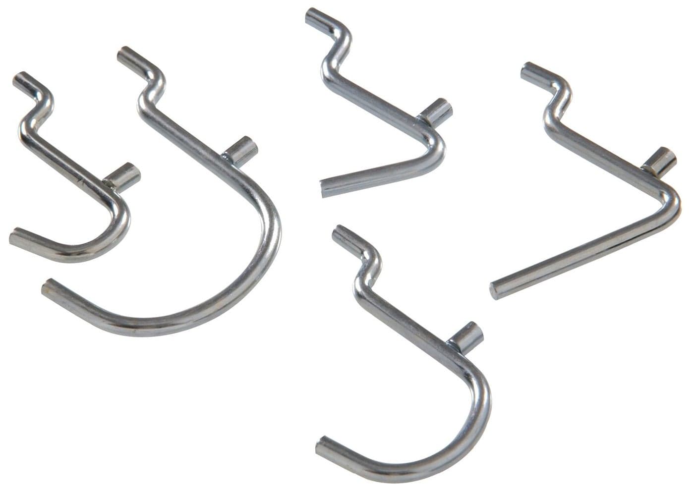 The Hillman Group 592803 18 Peg Utility Hook Assortment592803 Zinc 18 Peg 26Pack