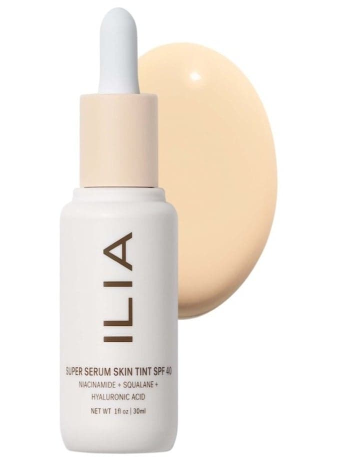 ILIA Super Serum Skin Tint SPF 40 – Skye Fragrance -Free Lightweight Foundation 30ml