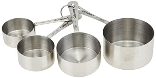 Cuisinart CTG00SMC Stainless Steel Measuring Cups Set of 4Silver