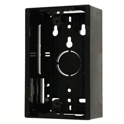 Leviton Surface Mount Backbox, Single Gang, 1.89", 42777-1EA, Black
