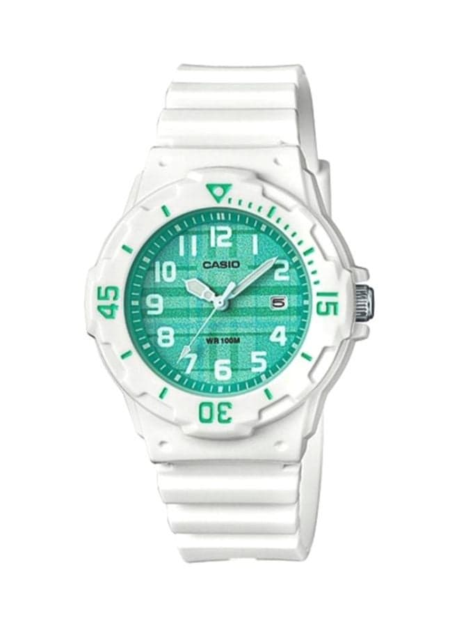 Women Youth Analog Watch LRW-200H-3C - 34 mm - White