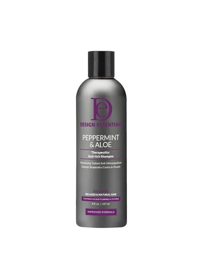 Peppermint & Aloe Therapeutics Anti-Itch Shampoo For Instant Scalp and Dandruff Relief - 8 Oz
