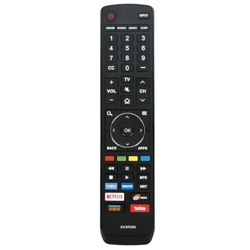 EN3R39S Replaced Remote fit for Sharp 4K Smart TV LC-50Q7030U LC-55Q7030U LC-43Q7000U LC-43Q7020U LC-43Q7050U LC-43Q7060U LC-43Q7070U LC-43Q7000U LC-43Q7080U LC-43Q7003U LC-50Q7000U LC-50Q7020U