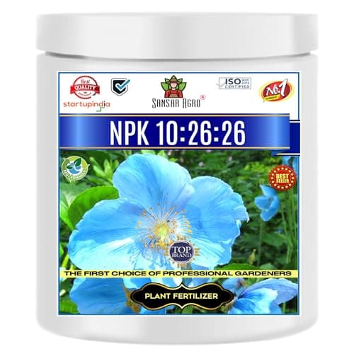 Sansar Agro® Garden Bio Organic NPK 10:26:26 Fertilizer For Plants (900 gm)