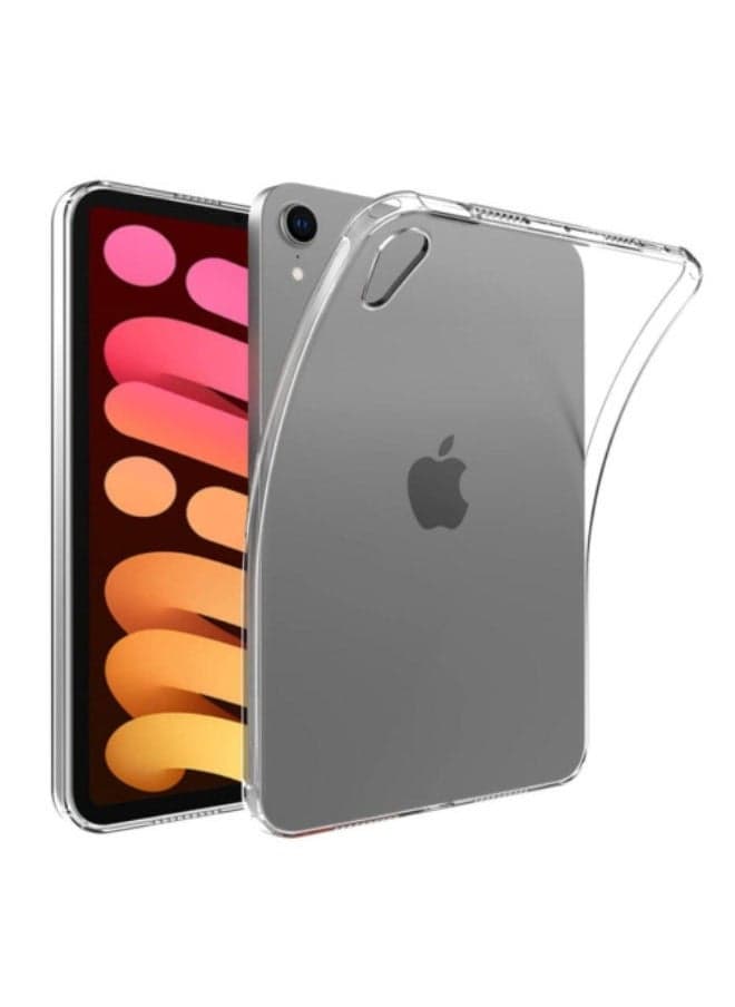 Premium Silicone Transparent Case for Apple iPad Mini 6 - TPU Back Cover for iPad Mini 6 (2021)
