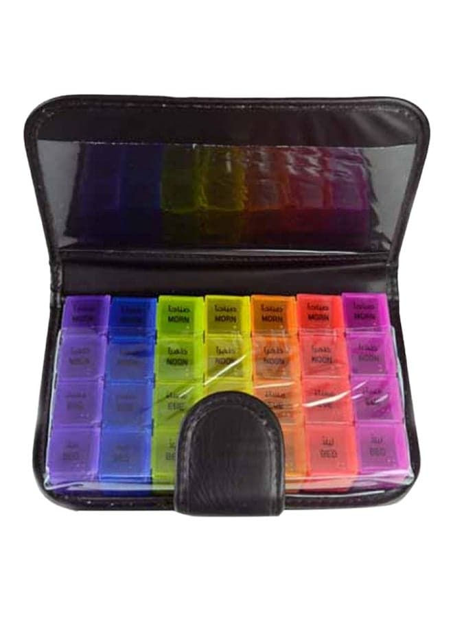 28-Slot Pill Storage Box