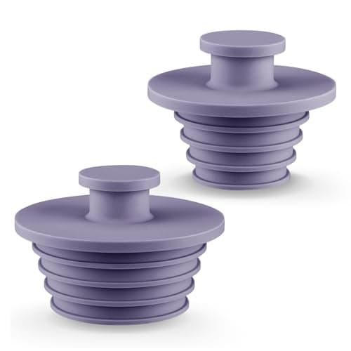 Aluvor Bathtub Stopper 2pcs Sink Stopper Tub Plug Bathroom Shower Drain Plug Silicone Bathtub Drain Plug Tub Drain Stopper Washbasin Stopper
