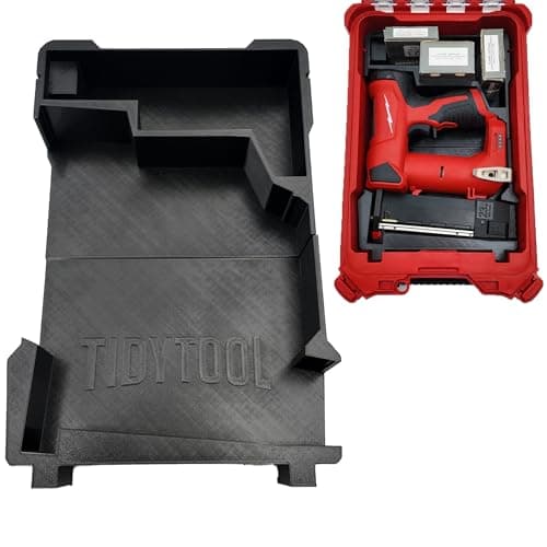 Tidy Tool Insert for Milwaukee M12 Pin Nailer and Packout Compact Organizer