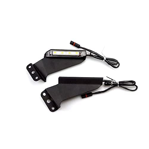LED Front turn signal Light Invisible Wing Retrofitted Compatible with BMW S1000RR 20192022 2021 2020 GYL020323