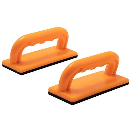 Fulton Safety Table Saw Push Blocks for Woodworking 2PK - Non-Slip Pad, Ergonomic Handle, Keep Your Hands Safe On Router Tables, Jointers, Shapers and Band Saws