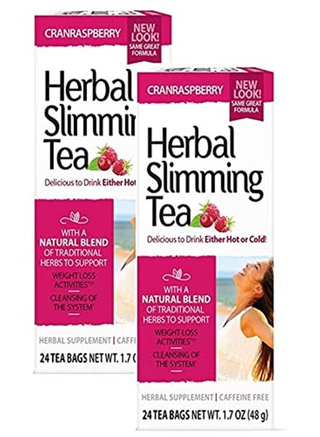 Slimming Tea, Cran Raspberry 24 Count