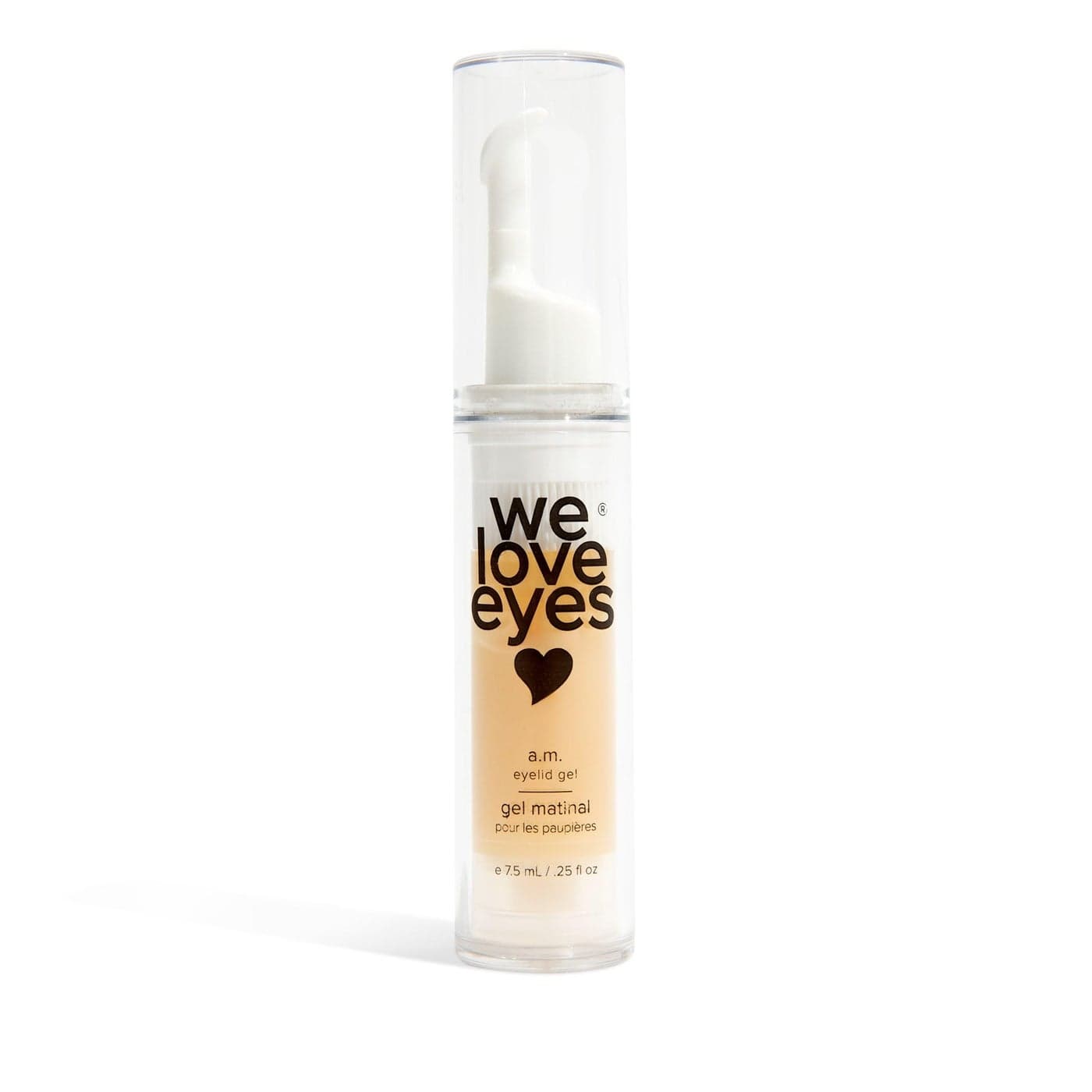 We Love Eyes AM Eyelid Gel For puffy eyes fine lines under eye bags Healthy for your eyes Botanical vegan ingredients