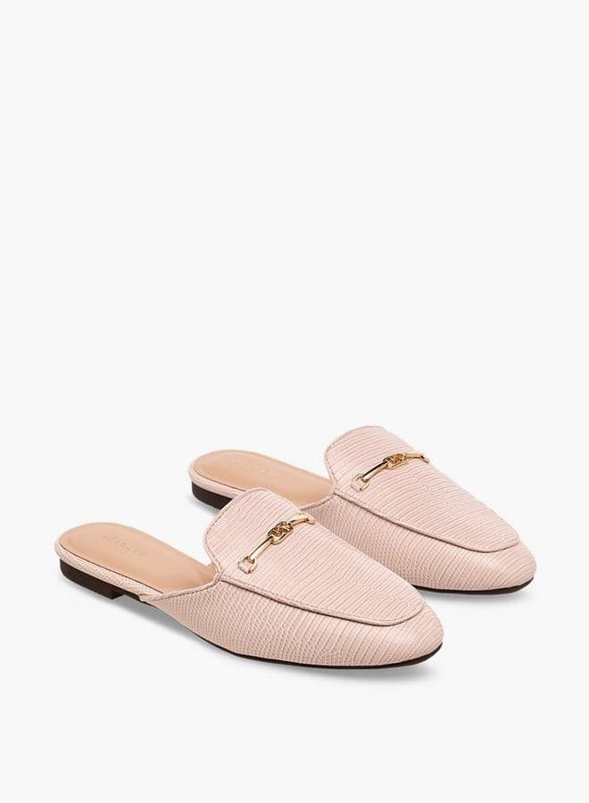 Women Textured Mules