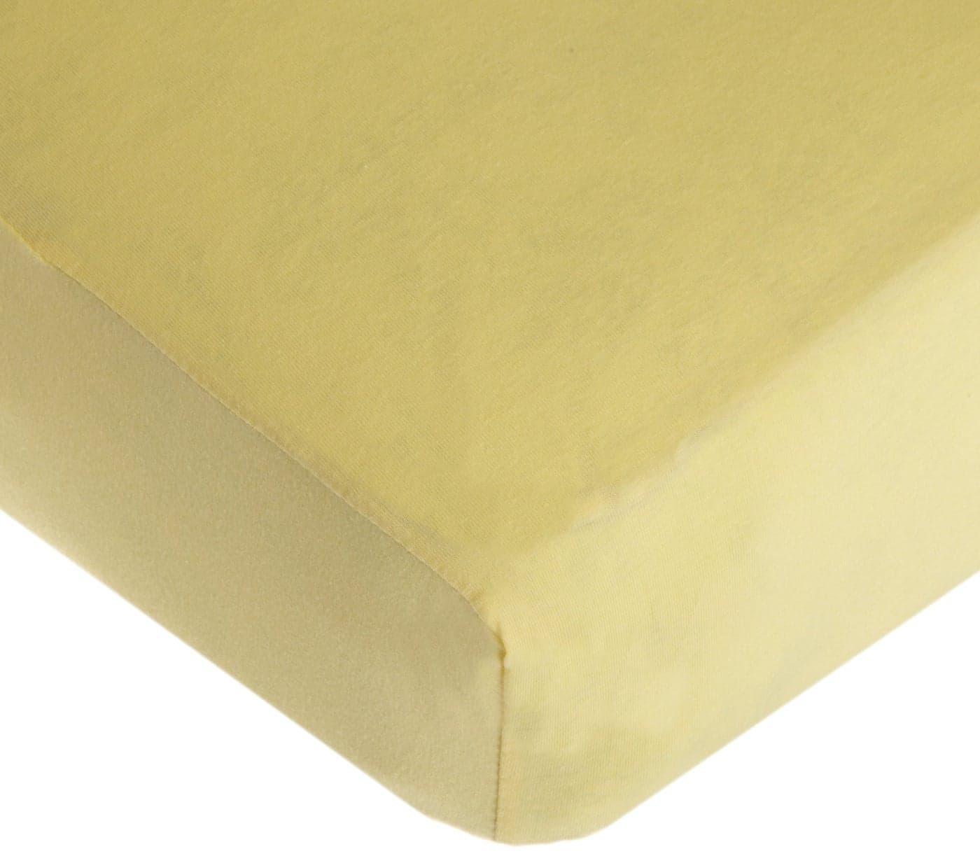 American Baby Company Supreme Fitted Crib Sheet 28 x 52 Enhanced Thickness for Soft Breathable Neutral 100 Cotton Jersey Comfort Maize for Boys and Girls