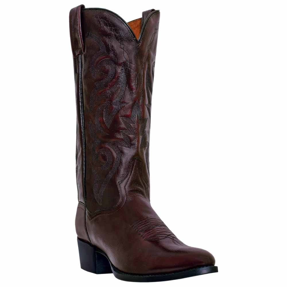 Dan Post Mens Milwaukee 13 inch R Toe Western BootBlack Cherry10 D US