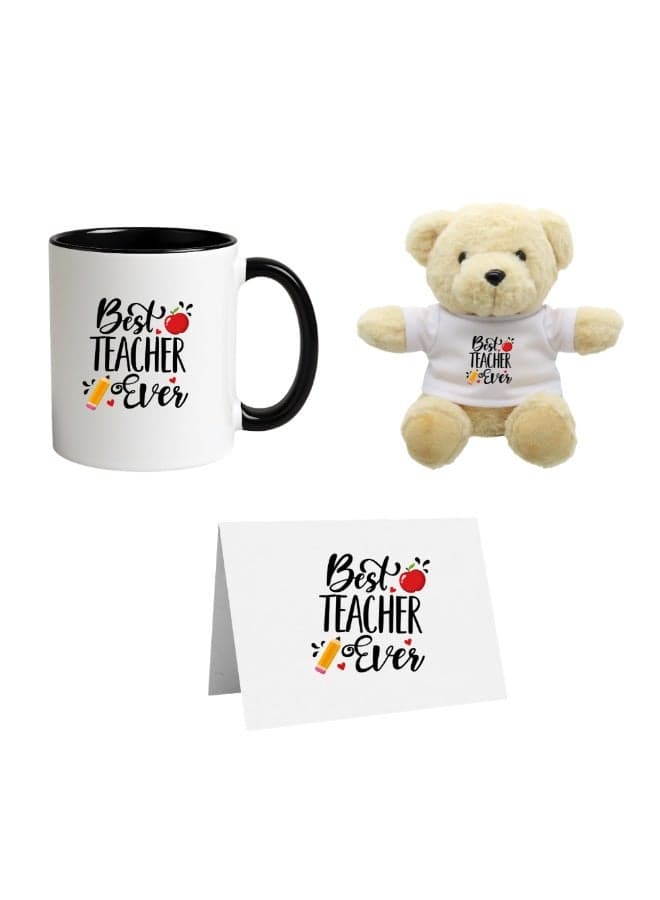 Teachers Day Gift-Teddy Bear For Teachers-Gifts-Greeting Card Gift For Teacher-Teachers Day Coffee mug