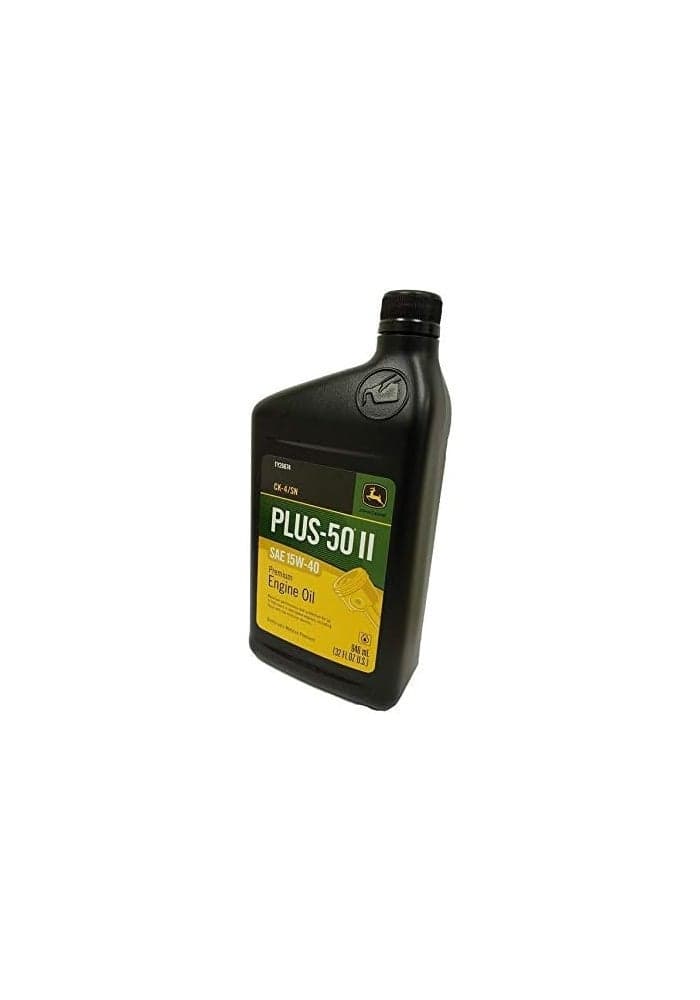 John Deere Plus-50 II SAE 15W-40 Premium Engine Oil - 4 Quarts