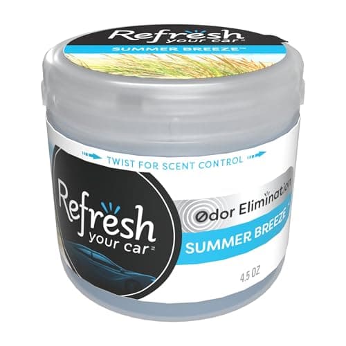 Refresh Your Car 45 OZ Air Freshener Summer Breeze Scent 1 Pack