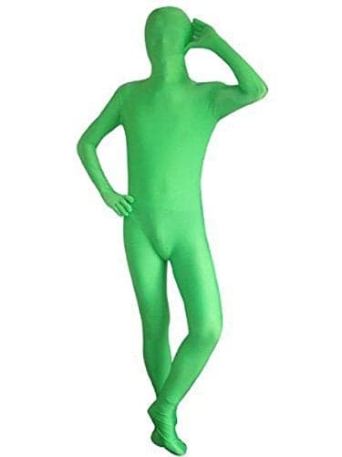 VSVO Full Body Greenman Suit Lime Green Lime Green Medium